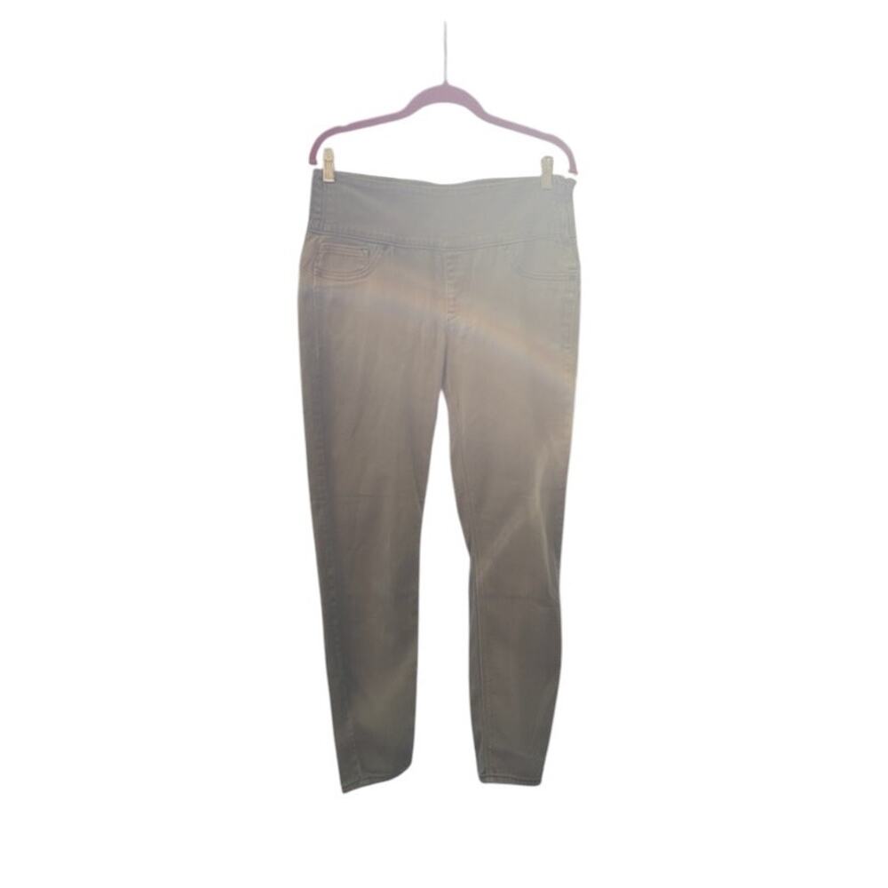 Spanx Jeggings Woman’s XL High Waisted Heavy Fabric Ankle Length Gray
